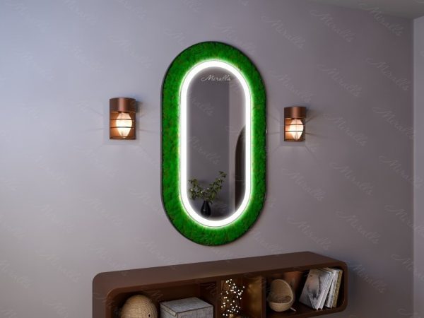 Эко-зеркало с подсветкой и мхом Arezzo Plus