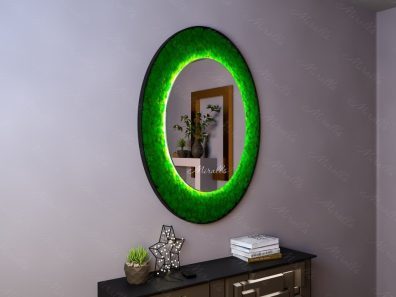 Эко-зеркало с подсветкой и мхом Orero Extra