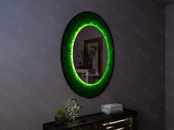 Эко-зеркало с подсветкой и мхом Orero Extra