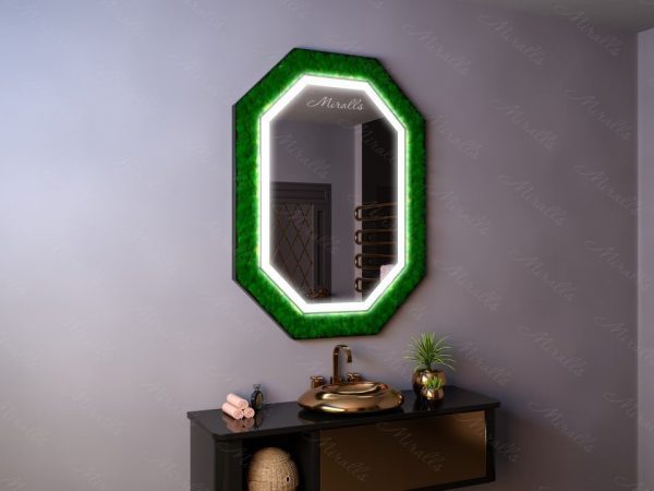 Красивое эко-зеркало с подсветкой Medichi Plus