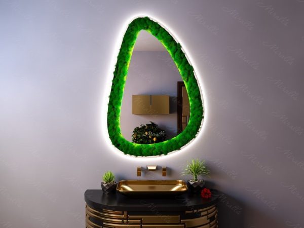 Фигурное эко-зеркало с подсветкой Melissa Extra