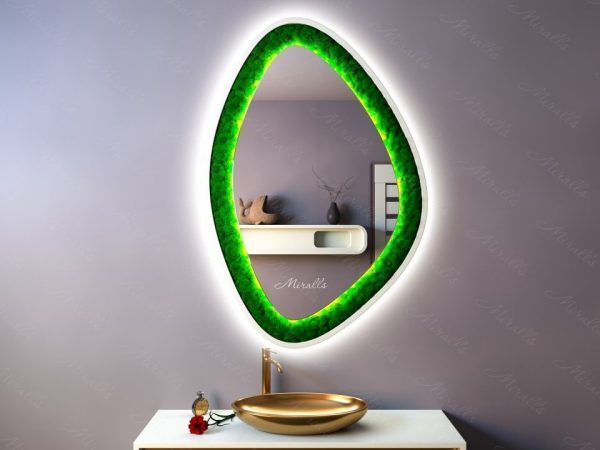 Фигурное эко-зеркало с подсветкой Miraflores Extra