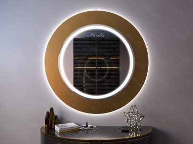 Круглое зеркало с подсветкой Lazio Plus