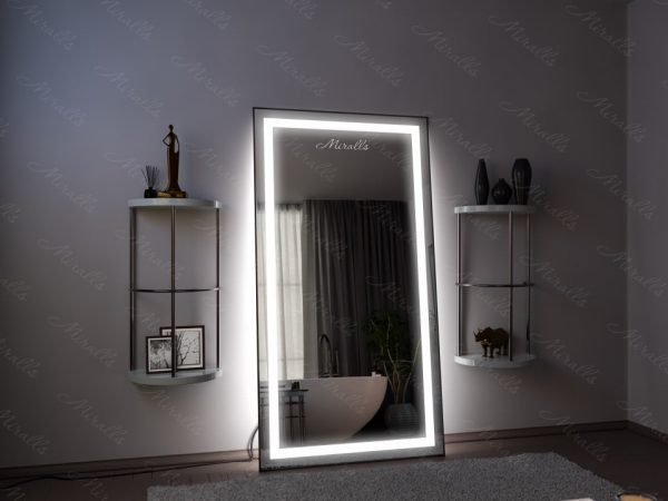 Напольное зеркало с подсветкой Atlant Plus