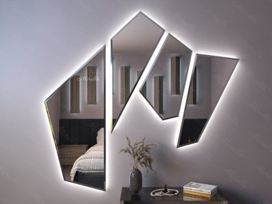 Зеркальная композиция с подсветкой Emporio Extra