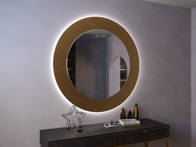 Круглое зеркало с подсветкой Lazio Extra