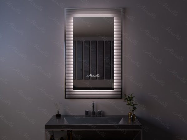Дизайнерское зеркало с подсветкой Rapido