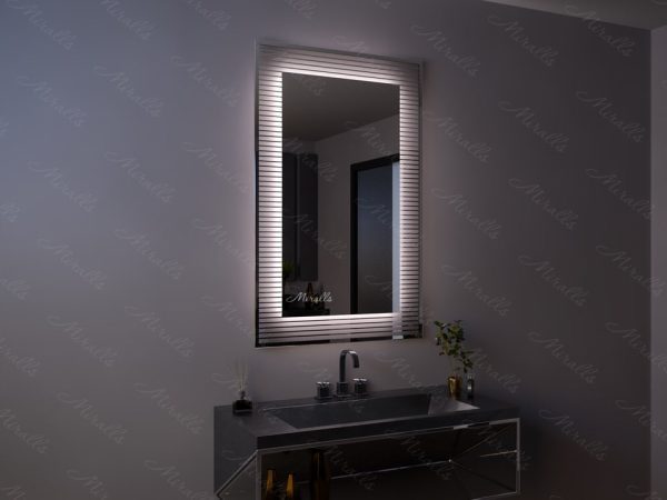 Дизайнерское зеркало с подсветкой Rapido