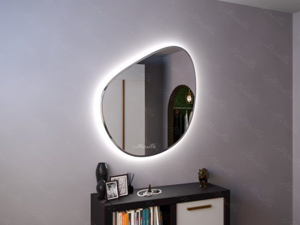 Фигурное зеркало с подсветкой Calabria Extra