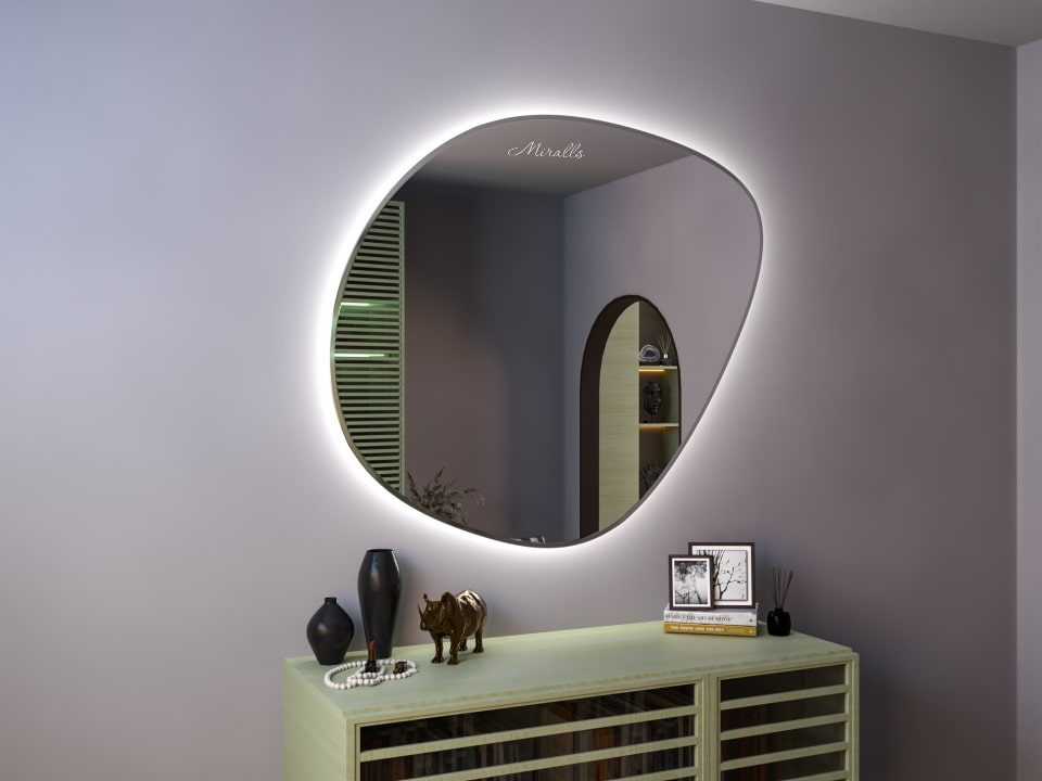 Каплевидное зеркало с подсветкой Almeria Extra