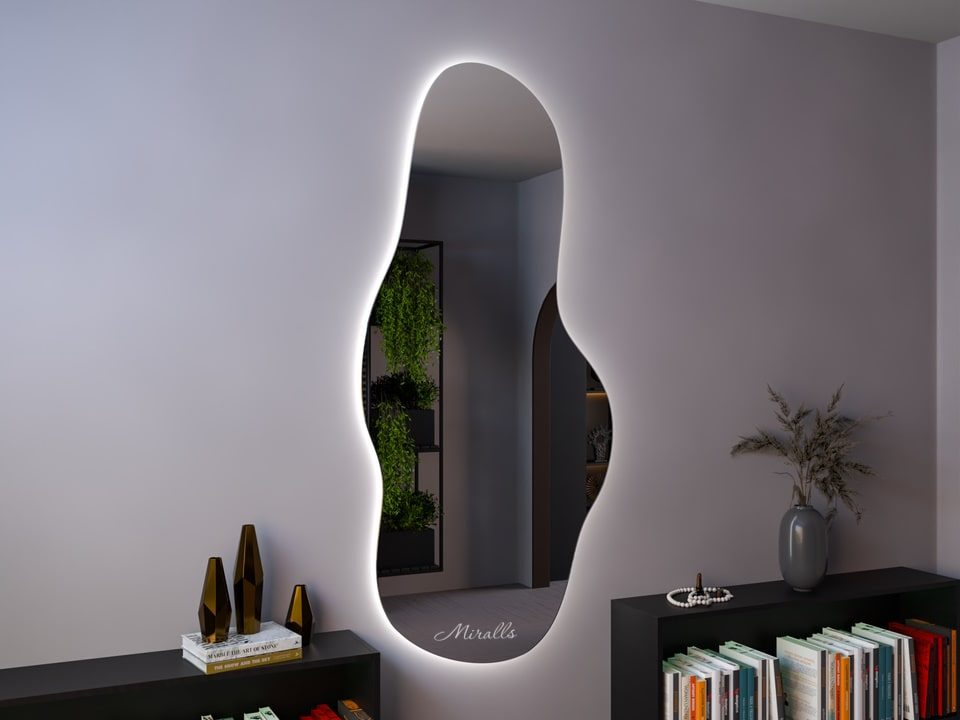 Фигурное зеркало с подсветкой Infuzoria Extra