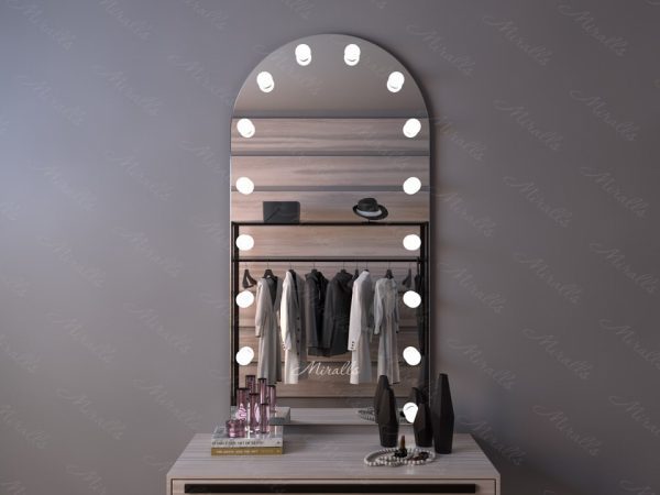 Арочное гримерное зеркало Luminary