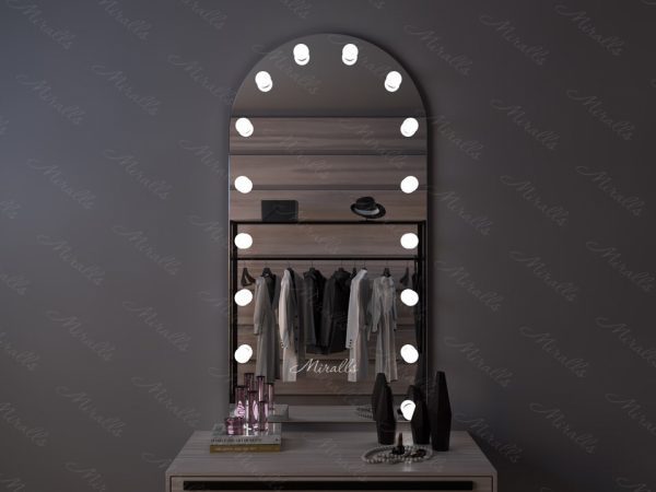Арочное гримерное зеркало Luminary