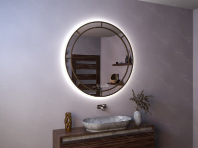 Круглое зеркало с подсветкой Radiance Extra