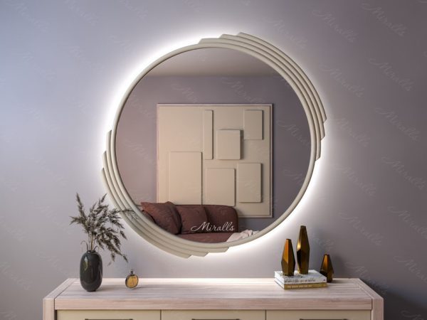 Круглое зеркало с подсветкой Dionis Extra
