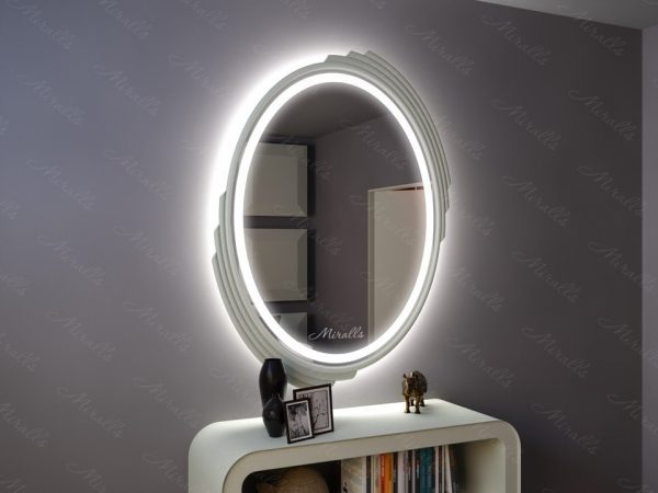 Овальное зеркало с подсветкой Artifice Plus