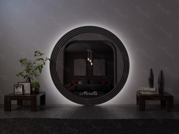 Круглое напольное зеркало с подсветкой Benois Extra