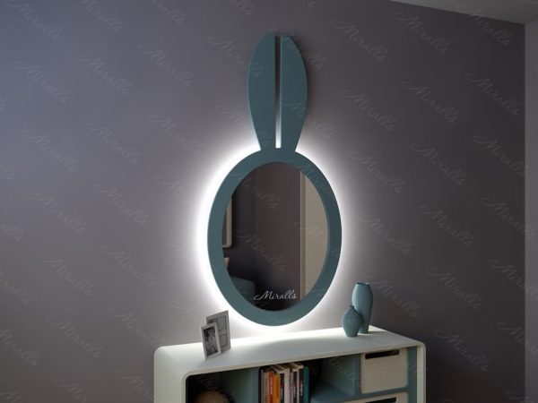 Зеркало с подсветкой в раме Bunny Extra
