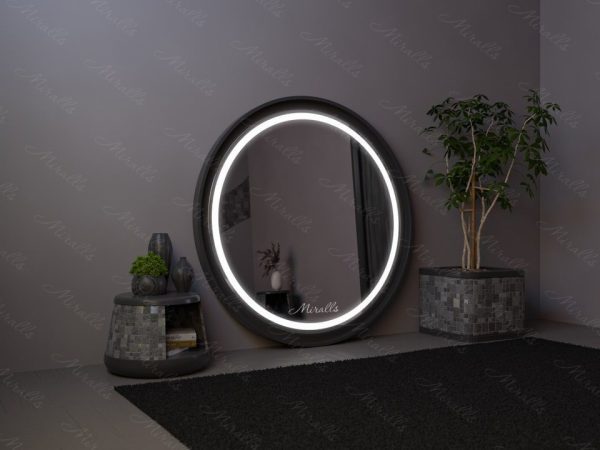 Круглое напольное зеркало с подсветкой Penelope Plus