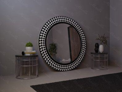 Напольное зеркало в мозаичной раме Sesame