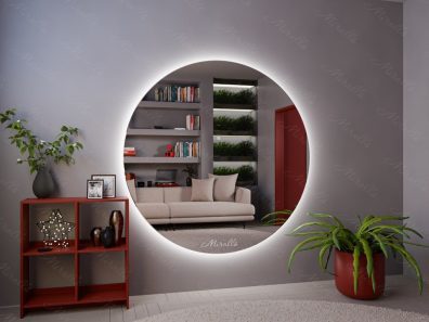 Круглое зеркало с подсветкой Eclipse XL