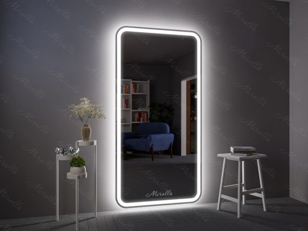 Зеркало с подсветкой в тонкой раме Maison Plus XL