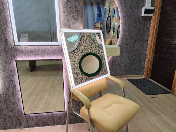 Квадратное зеркало с подсветкой Murano Extra