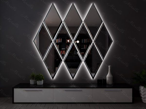 Зеркальная композиция с подсветкой Gvinevra Extra