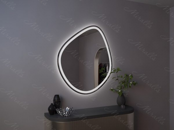 Дизайнерское зеркало c подсветкой Montagu Plus