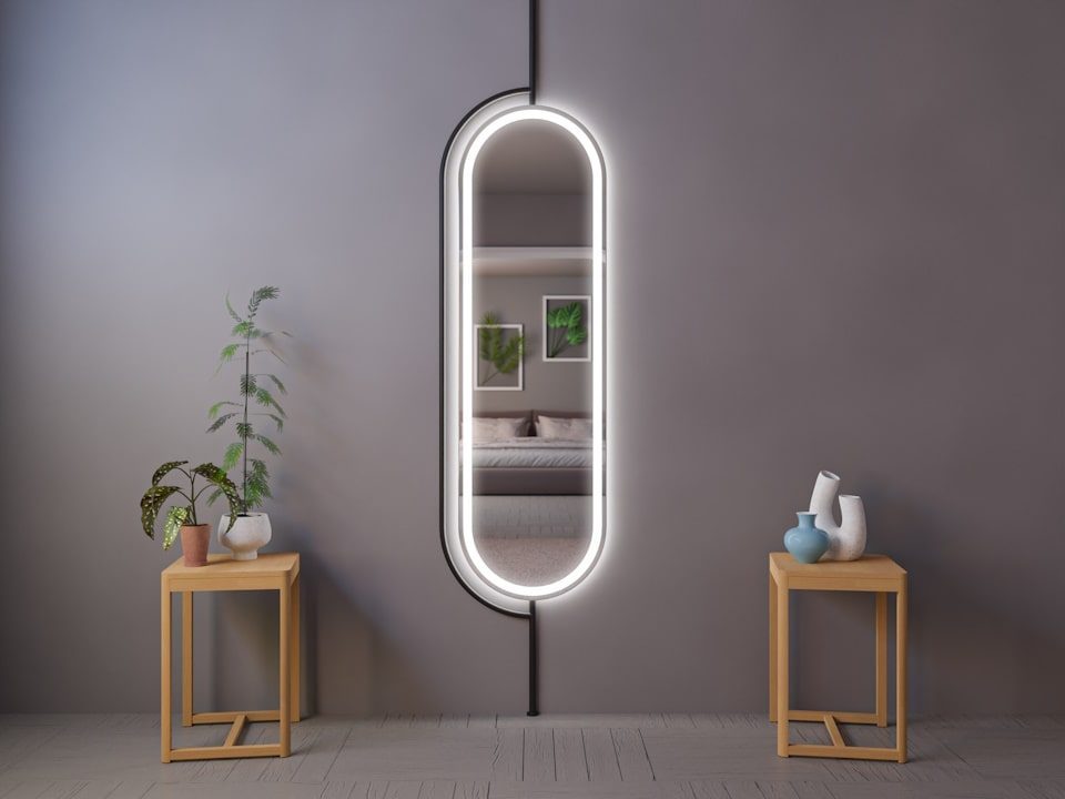 Эксклюзивное зеркало с подсветкой Slide Plus