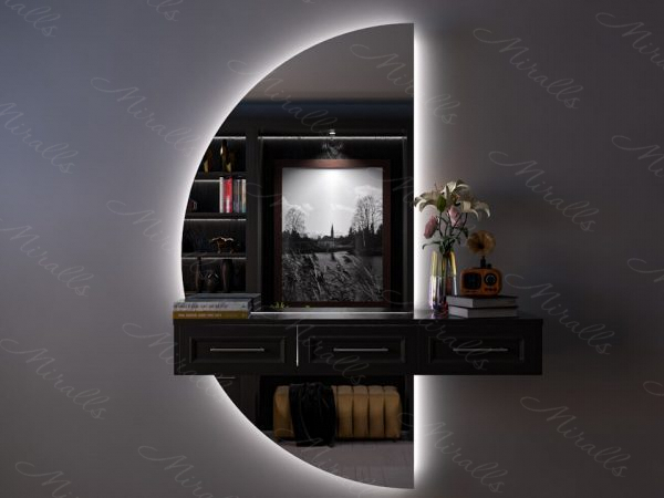 Зеркальный шкаф с подсветкой Fortis Extra