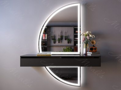Зеркальный шкаф с подсветкой Fortis Plus