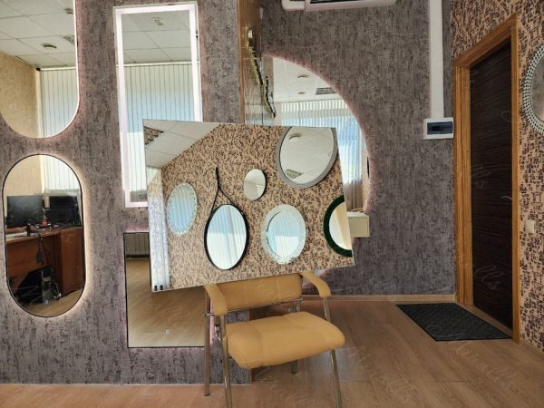 Зеркало без подсветки в металлической раме Galla XL