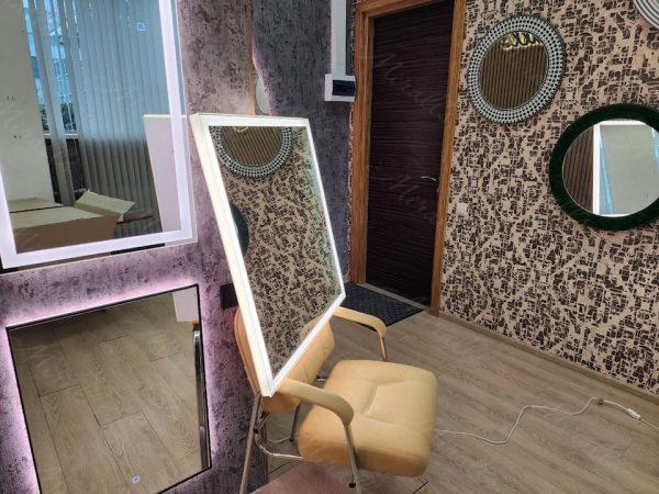 Квадратное зеркало с подсветкой Murano Extra