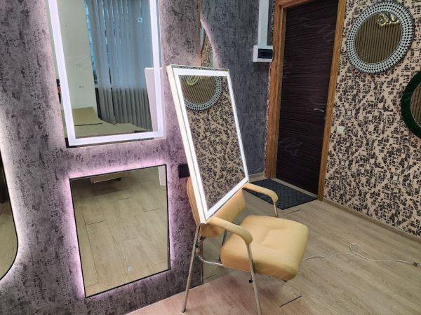 Прямоугольное зеркало с подсветкой и датчиком движения Edging