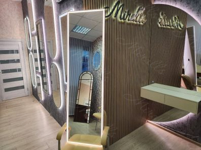 Высокое зеркало с подсветкой Murano Extra XL