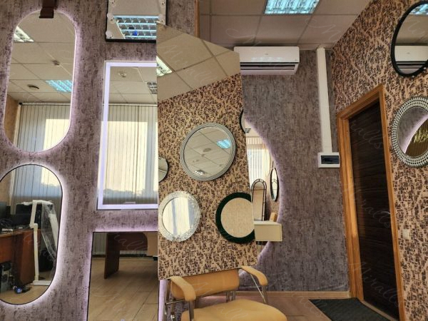 Прямоугольно зеркало с подсветкой Basic