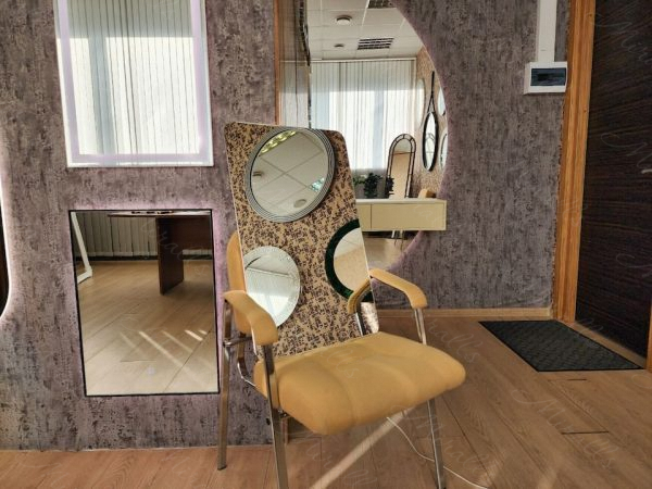 Зеркало с скругленными углами и подсветкой Lux