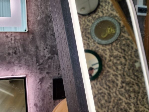 Капсульное зеркало с подсветкой Alba Plus