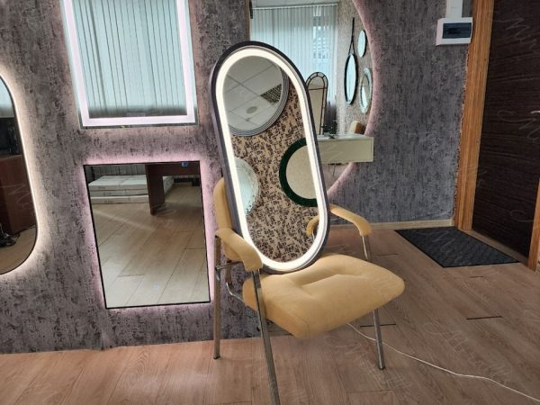 Капсульное зеркало с подсветкой Alba Plus