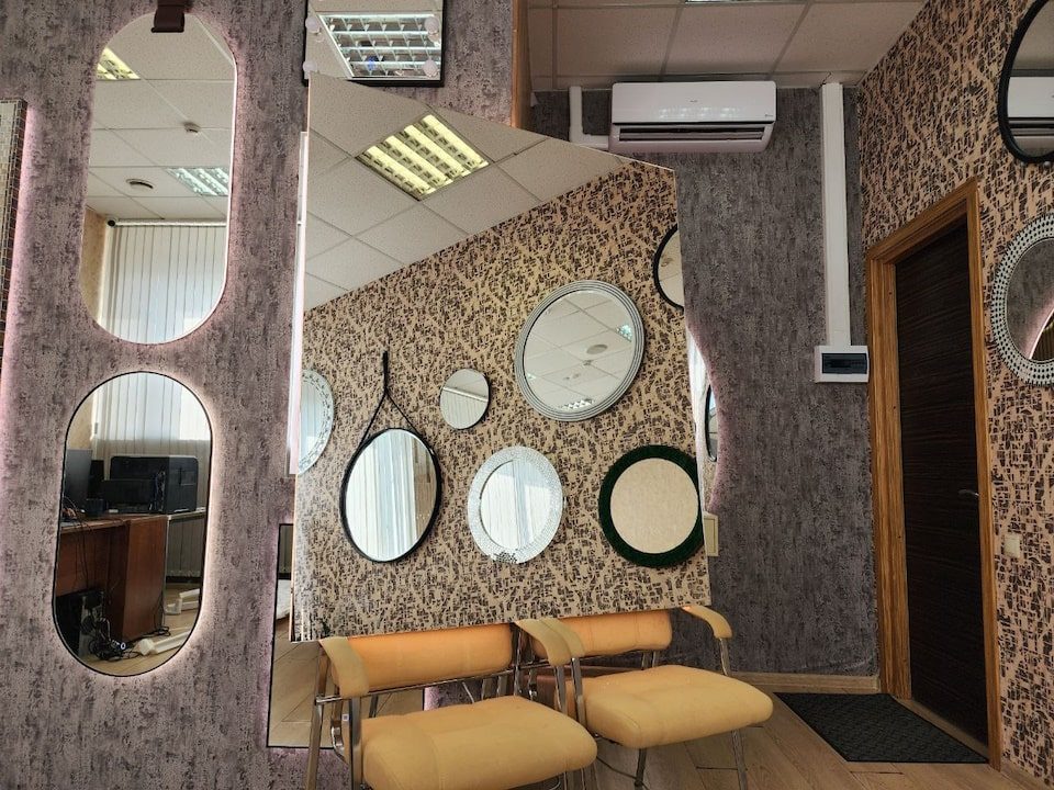 Прямоугольно зеркало с тёплой подсветкой Basic XL