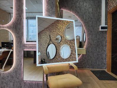 Прямоугольное зеркало с подсветкой Edging